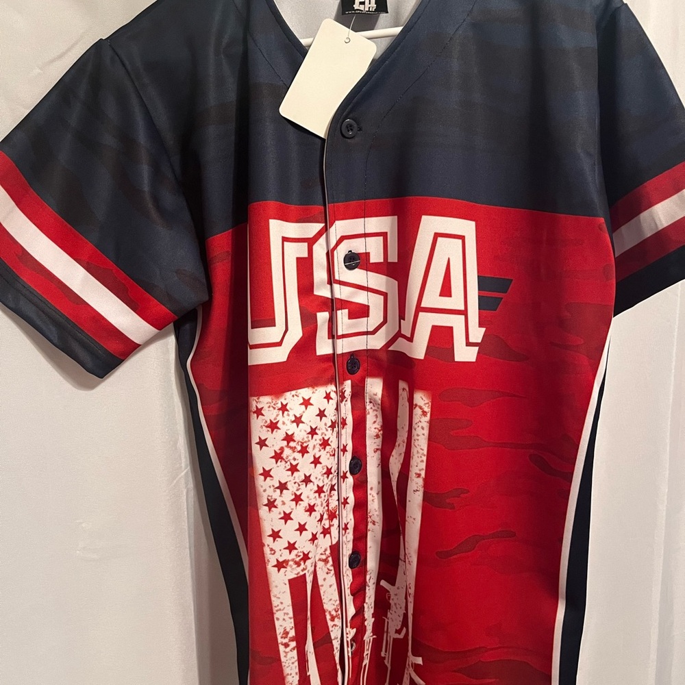 USA Amendment 2 Baseball Jersey